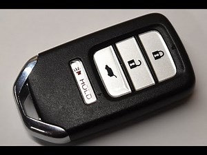 Honda Key Fob: How to Replace the Battery