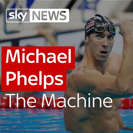 1.2M views · 7.8K shares | Want to know what it takes to be Michael Phelps? The swimmer has just become the most decorated Olympian of all time with 27 medals. | Sky News | Facebook