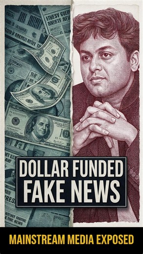 Example of Dollar funded fake news | Dr. Ankit Shah