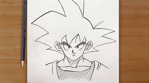How to Draw Goku Step by Step! ✏️
