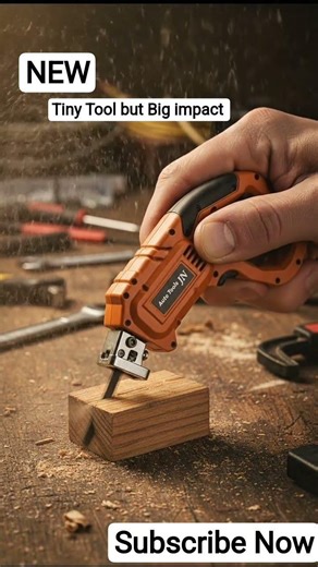 Heavy power Full tiny tools but big impact 💪 #woodworking #tools #cordlessdrill #powertools