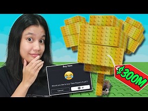 GROW A GARDEN - STEALING 300M GOLDEN CANDY BLOSSOM! (Roblox)