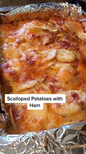Delicious Scalloped Potatoes with Ham Recipe