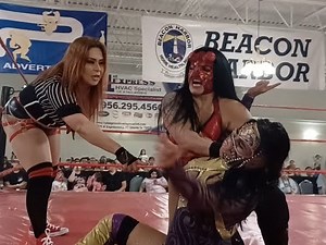 Lady Shani (Lucha Libre AAA) Vs Tuskana en 3Bat Productions (Brownsville, Tx.)
