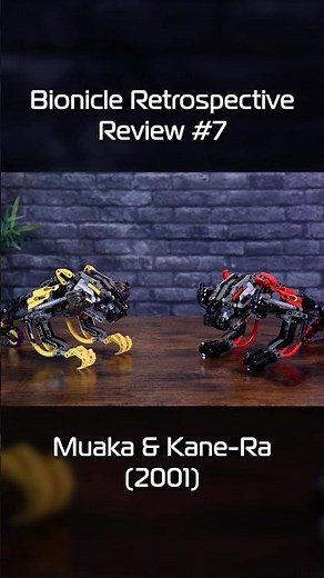 LEGO Bionicle Muaka & Kane-Ra (Retrospective Review No. 7)