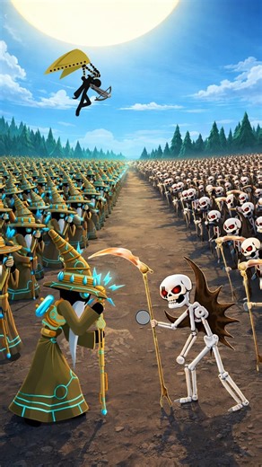 King Magis vs General Marrowkai| Stick War Legacy #stickwar3 #short