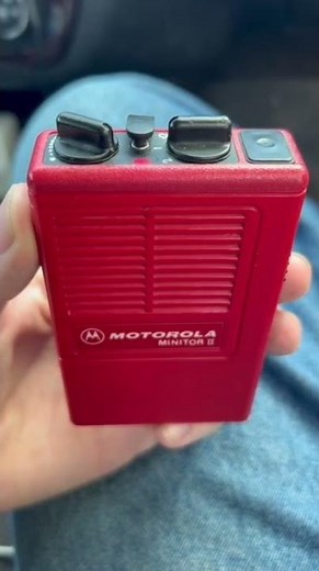 Motorola Minitor 2 pager test long tone alert vs two tone alert!