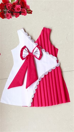 Easy Baby Frock Cutting and Stitching | Simple Baby Dress Making Tutorial