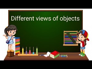 Different views of objects | Top view, Bottom view, Side view of objects for kids | English |Class 3