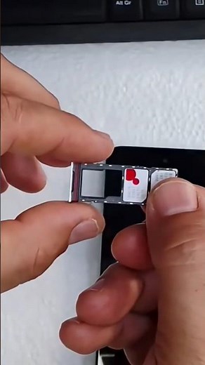 how to put a 2 SIM card Slot #smartphone #shortvideo #shortsviral #shorts #short