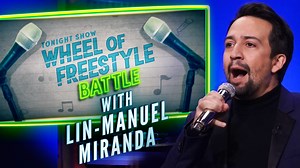 Jimmy puts Lin-Manuel Miranda and Tariq’s freestyling abilities to the test in an epic Wheel of Freestyle! | The Tonight Show Starring Jimmy Fallon