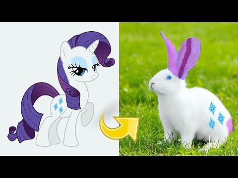MLP Rarity as Bunny