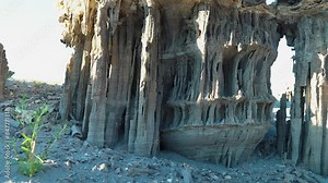 Beautiful rock formations at Mono Lake Sand Tufa, California