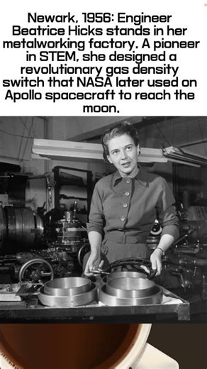 The Woman Who Helped Apollo: Engineer Beatrice Hicks (1956)