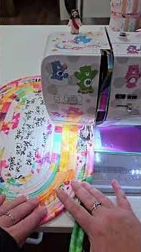 These colorful Jelly-Roll Rug placemats are Oregon bound. 💖Fabric: Playgrounds Jelly Roll by Moda