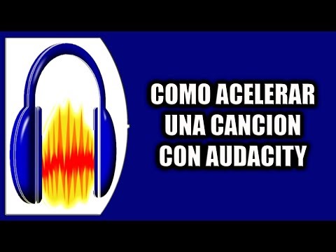 COMO ACELERAR UNA CANCION CON AUDACITY