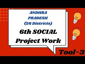 6th Social TOOL-3 💯FA-1 Project -6th Class SAMP-1 SOCIAL Project📜🗞️ | 6th-💯SOCIAL FA-1 PROJECT WORK👍