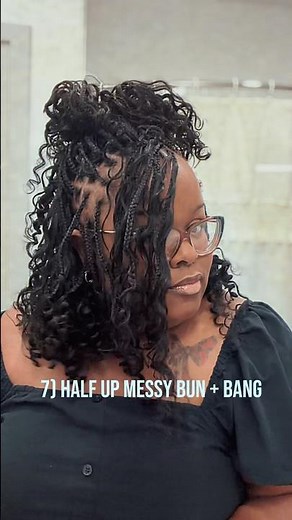 10 ways to style boho box braids