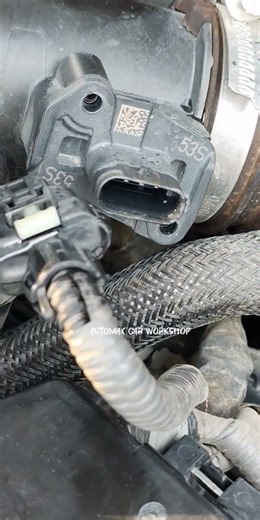 MAF sensor open and clean (DIY)😊 #automobile #shortvideo