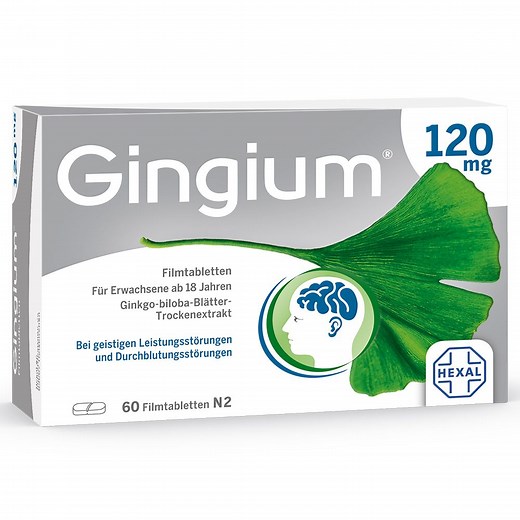 Gingium® 120 mg 60 St - Shop Apotheke