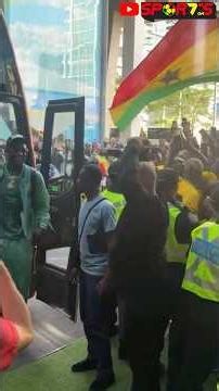 BKACK STARS🇬🇭 ARRIVE IN TORONOTO CANADA AHEAD OF WORLD CUP 2026 OPENER #blackstars #usa