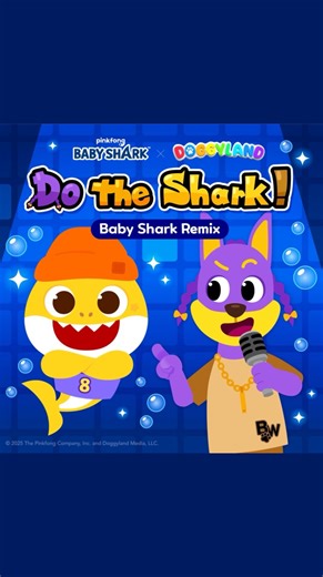 The collab you didn’t know you needed! 🙌 Doggyland & Baby Shark teamed up for the ultimate under-the-sea jam! 🐾🦈 Doo doo doo doo doo dooo Presave now: https://babyshark.lnk.to/DoTheShark #doggylandkids #babyshark | Doggyland