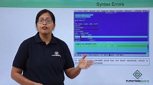 Syntax Errors