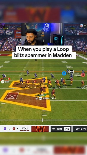 11K views · 427 reactions | He was spamming loop blitz 郎 #madden #madden26 #maddenultimateteam | Ragingascend | Facebook