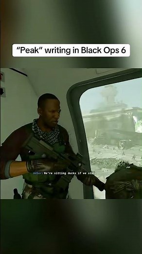 "Peak" Writing In Call of Duty Black Ops 6