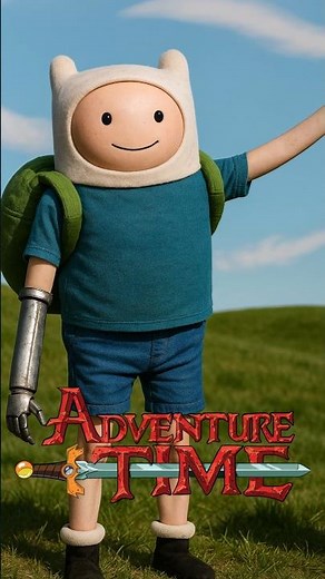 ⏳️🌎 Adventure Time in Real Life animation #adventure #adventuretime #adventures