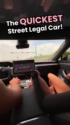 The fastest street legal car in action! 🏎️💨 Who's ready for a ride? #SpeedThrills #FastAndFurious | Darla Kenleigh