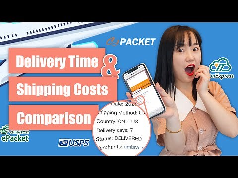 How to Choose the Best Shipping Method - Delivery Time & Shipping Costs Comparison