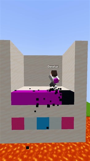 Guess the colors in Minecraft