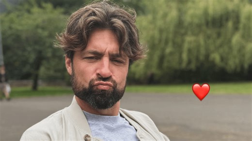 Sacked Rangers boss Martin looks carefree as he pouts for camera days after chop