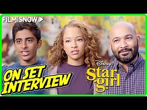 STARGIRL | Karan Brar, Shelby Simmons & Maximiliano Hernández On-set Interview