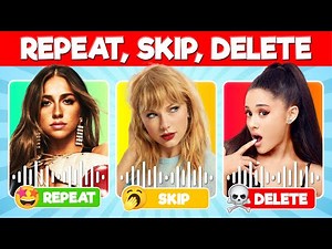 Save One Song Challenge | Which Songs Will You Repeat, Skip, and Delete?