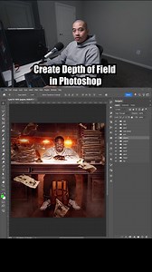 Create Depth of Field with Foreground Elements in Photoshop | Noyse