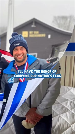 WATCH: At the 2026 Winter Olympics Opening Ceremony, Israeli skeleton racer Jared Firestone wore a kippah honoring the 11 Israeli athletes and coaches murdered at the 1972 Munich Olympics. The Jewish people endure — resilient and proud. Am Yisrael Chai!🇮🇱 | Israel War Room