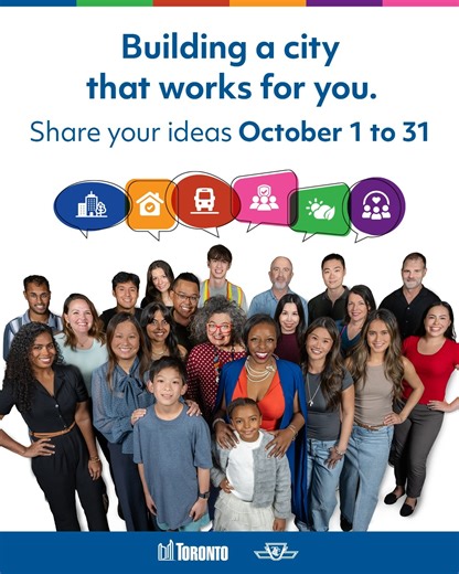 3 comments | TTC riders, what matters to you in your #CityOfTO 2026 Budget? Share your ideas until October 31 at https://bit.ly/3IJxVwl. Together, we’re building a city that works for you. City of Toronto | Toronto Transit Commission | Facebook