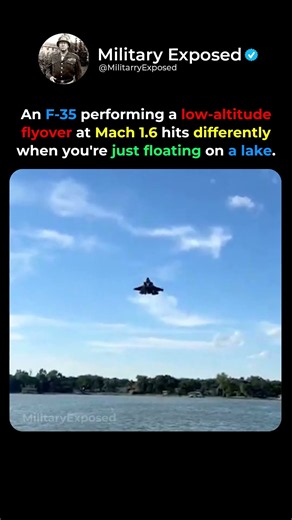 When an F-35 Turned a Lazy Lake Day Into The Best Day 🛩️🇺🇸