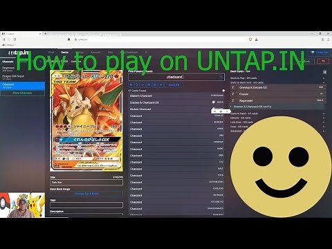 How to play on UNTAP.IN (pokemon tcg)