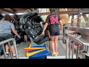 SheiKra Dive Roller Coaster Front Seat POV | Busch Gardens Tampa