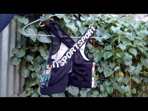 EP10: Sewing a Criss Cross back sports bra! [Full coverage] 🍁🍂