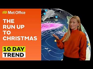 10 Day Trend 13/12/2023– Much drier in the east – Met Office weather forecast UK