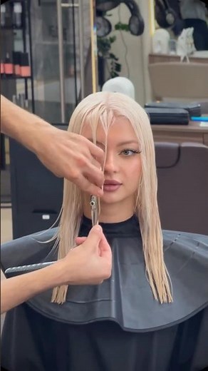 short blonde hair cut #hairstyle #haircut #frenshsalon #hairstyles