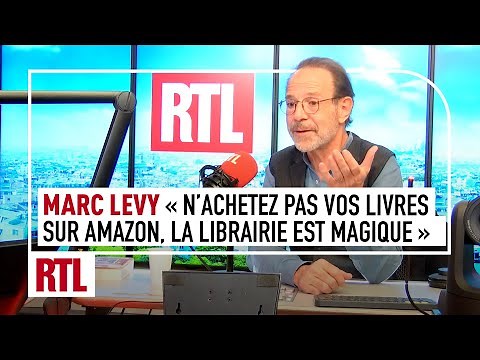 Marc Lévy: "Don't buy your books on Amazon, the bookstore is a magical place"