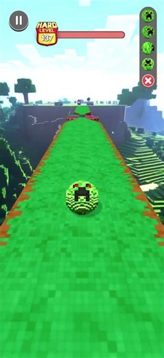 Ola Playing Relaxing Ball Gameplay in Going Balls Level 137