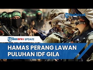 Rangkuman Hamas Israel 10.000 Tentara IDF Gila, 44 Rudal Kiamat Lenyapkan Pusat Senjata Zionis
