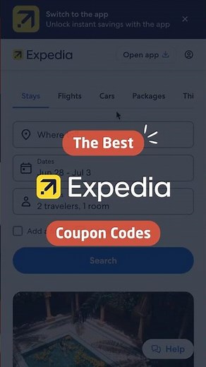 Best Expedia Coupon Codes 2025