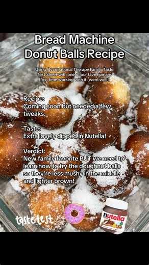 Trying Bread Machine Donut Balls Recipe!